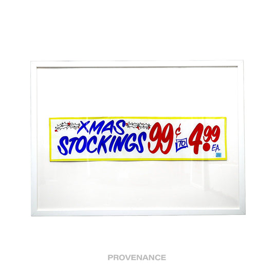 🔴 Honest Ed's Sign Toronto - XMAS Stockings 99c TO 4.99 EA.