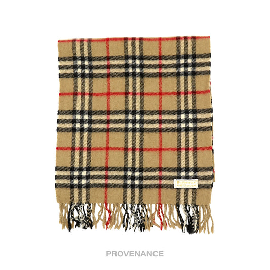 🔴 Burberry Scarf - PURE CASHMERE Nova Check