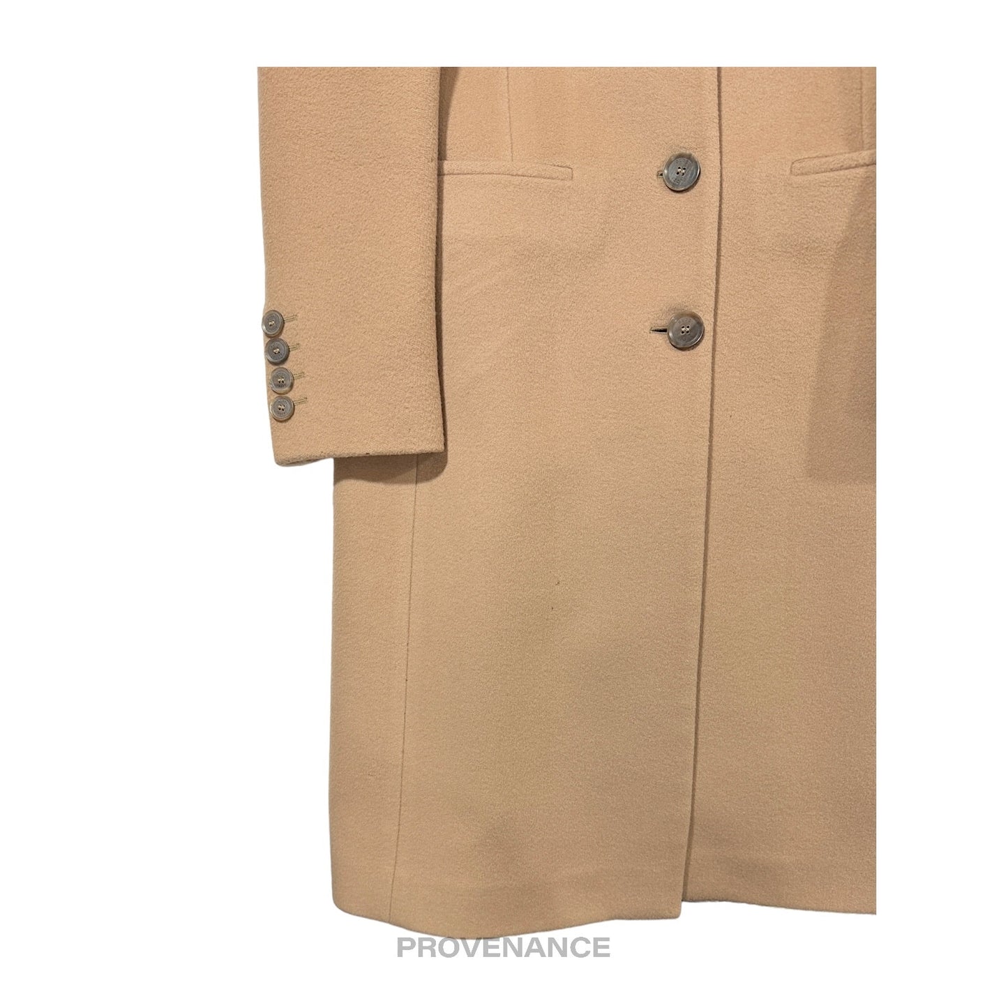 🔴 Gucci Chesterfield Wool Coat - Camel 42