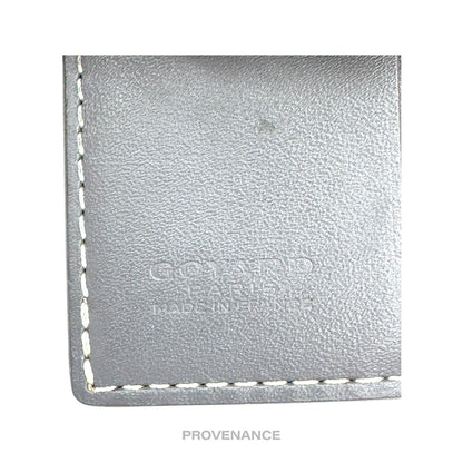 🔴 Goyard 6 Key Case Wallet - Grey Goyardine