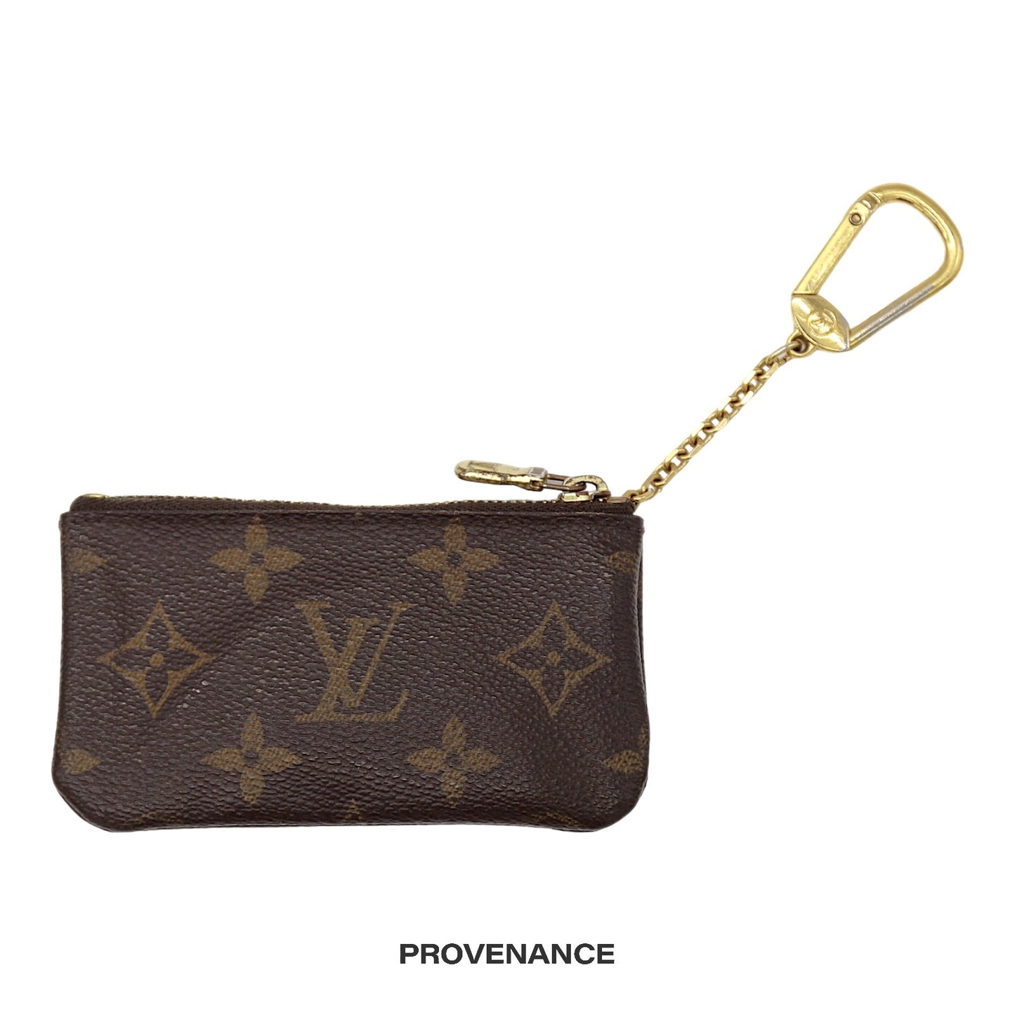 🔴 Louis Vuitton Key Pouch Cles -  Monogram