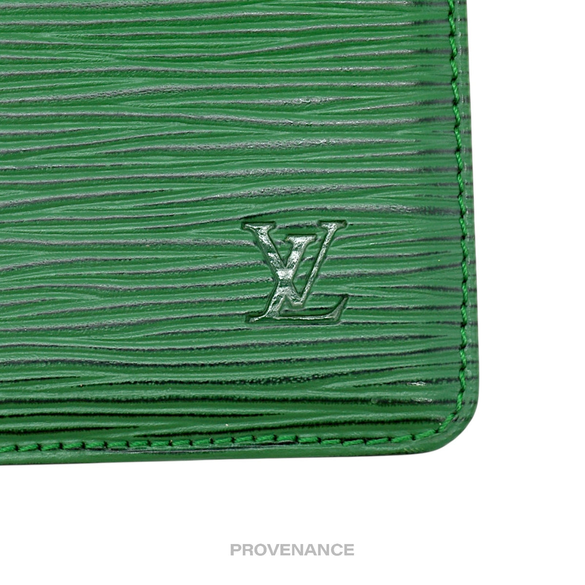 🔴 Louis Vuitton Card Holder Wallet - Borneo Epi Leather