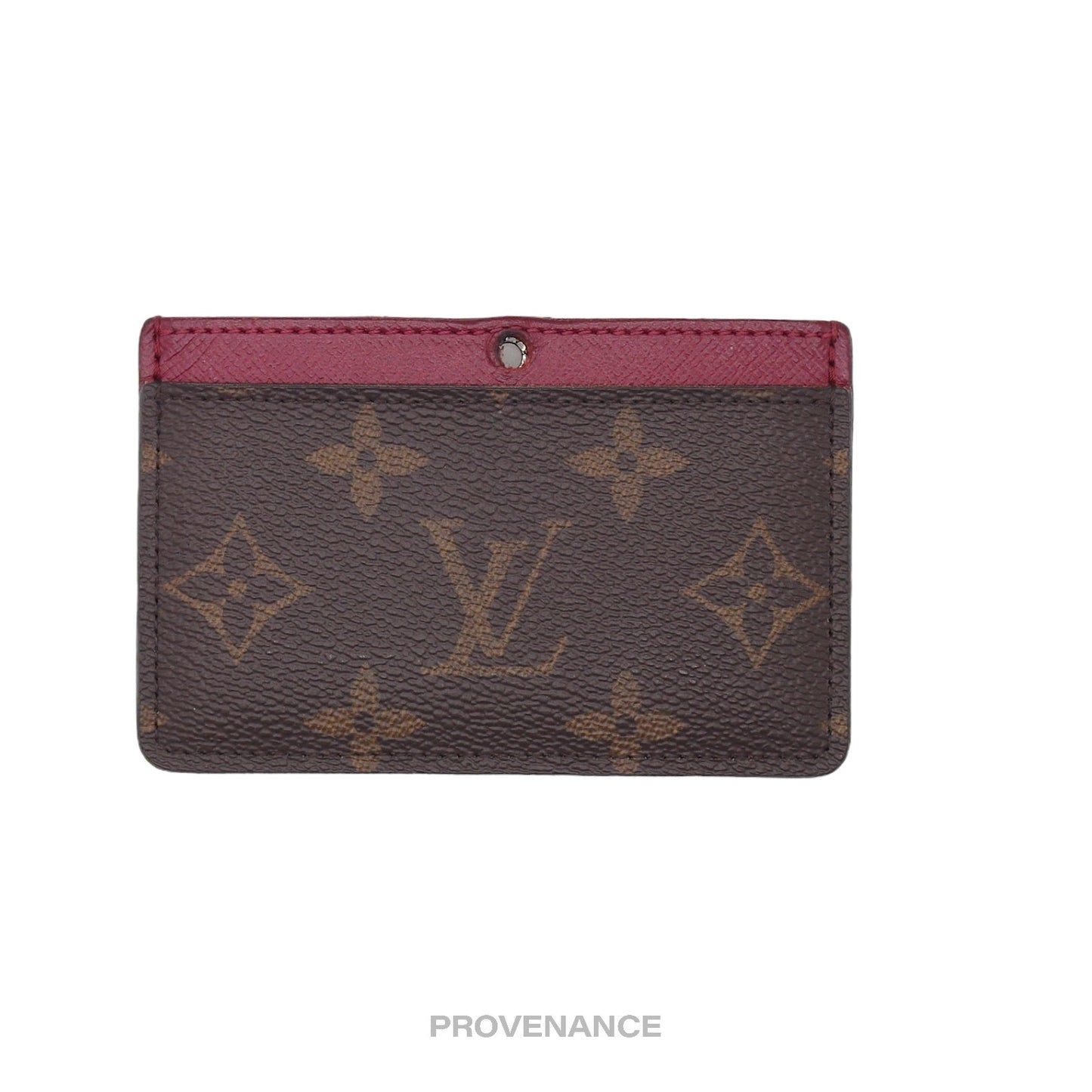 🔴 Louis Vuitton Card Holder Wallet - Monogram Fuchsia