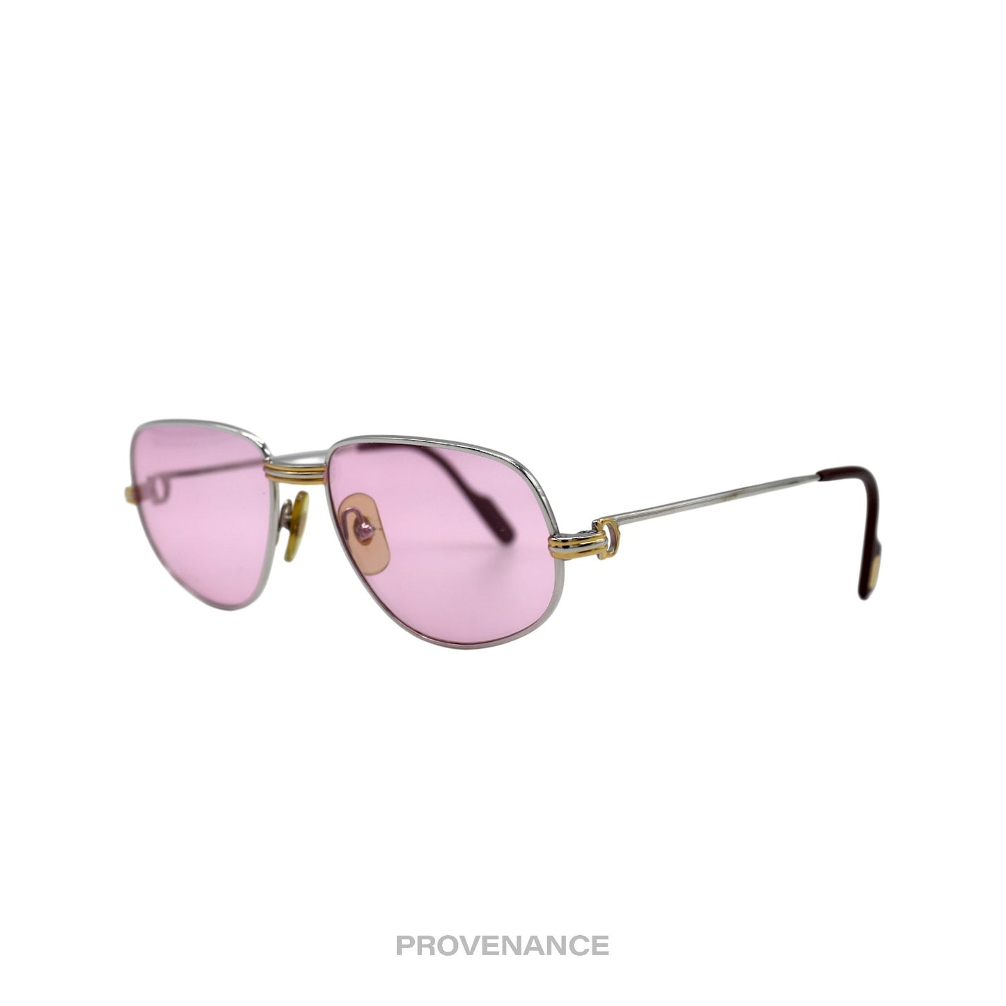 🔴 Cartier Romance Louis (Drake) Sunglasses - Pink