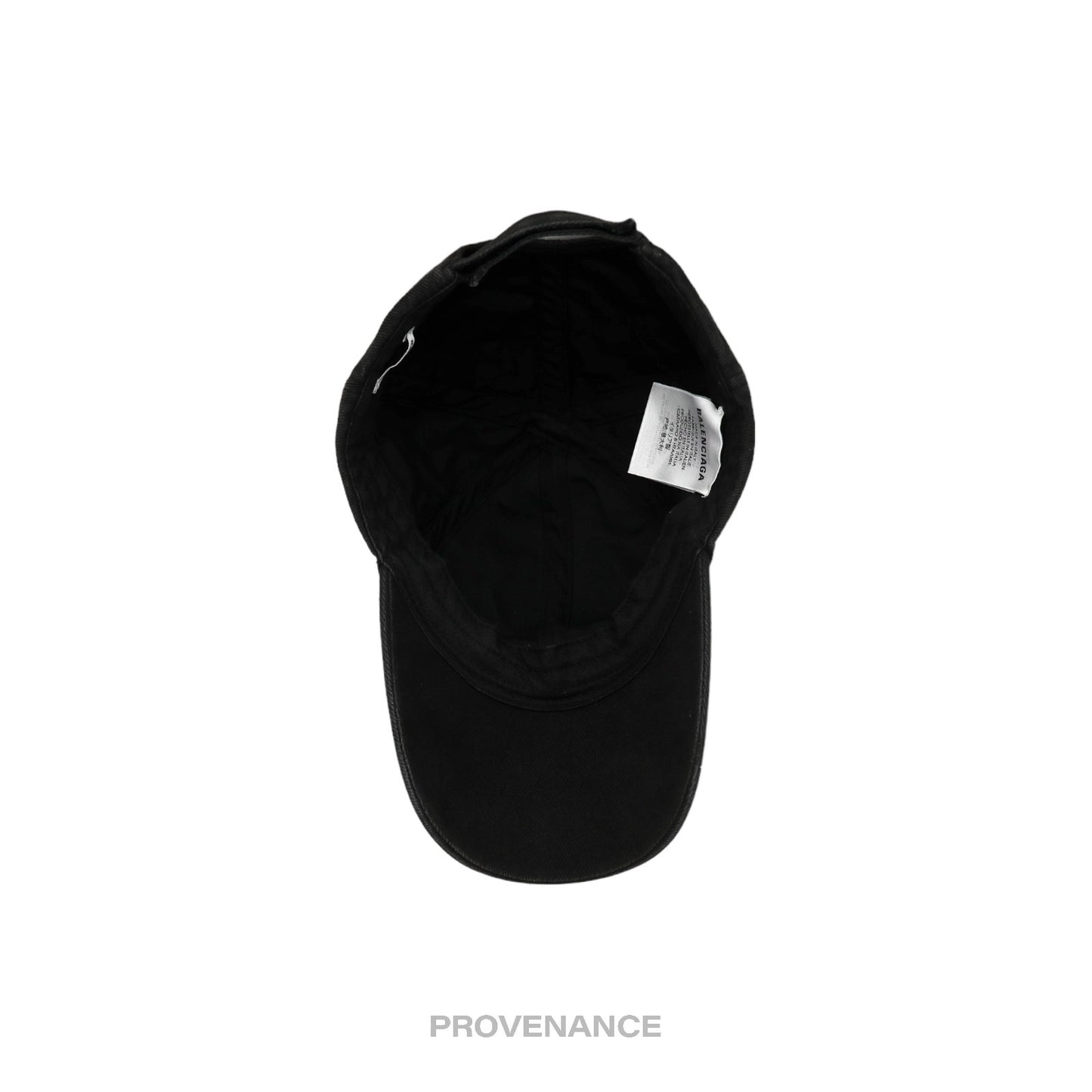 🔴 Balenciaga WFP World Food Programme Cap - Washed Black