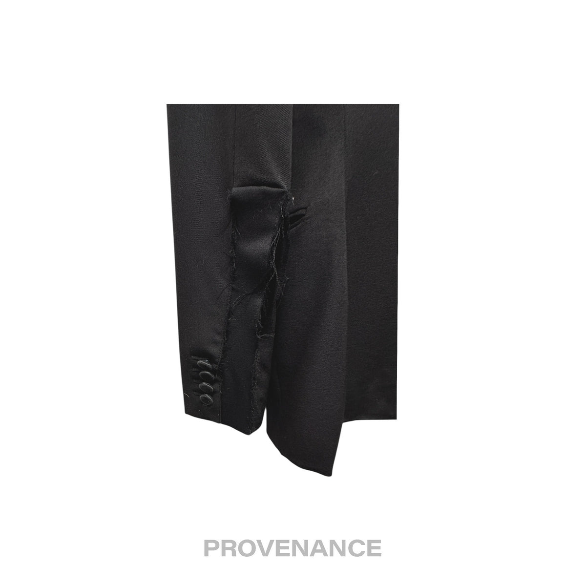 🔴 Saint Laurent Paris SLP Destroyed Tuxedo Dinner Jacket 44