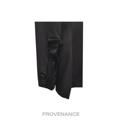 🔴 Saint Laurent Paris SLP Destroyed Tuxedo Dinner Jacket 44