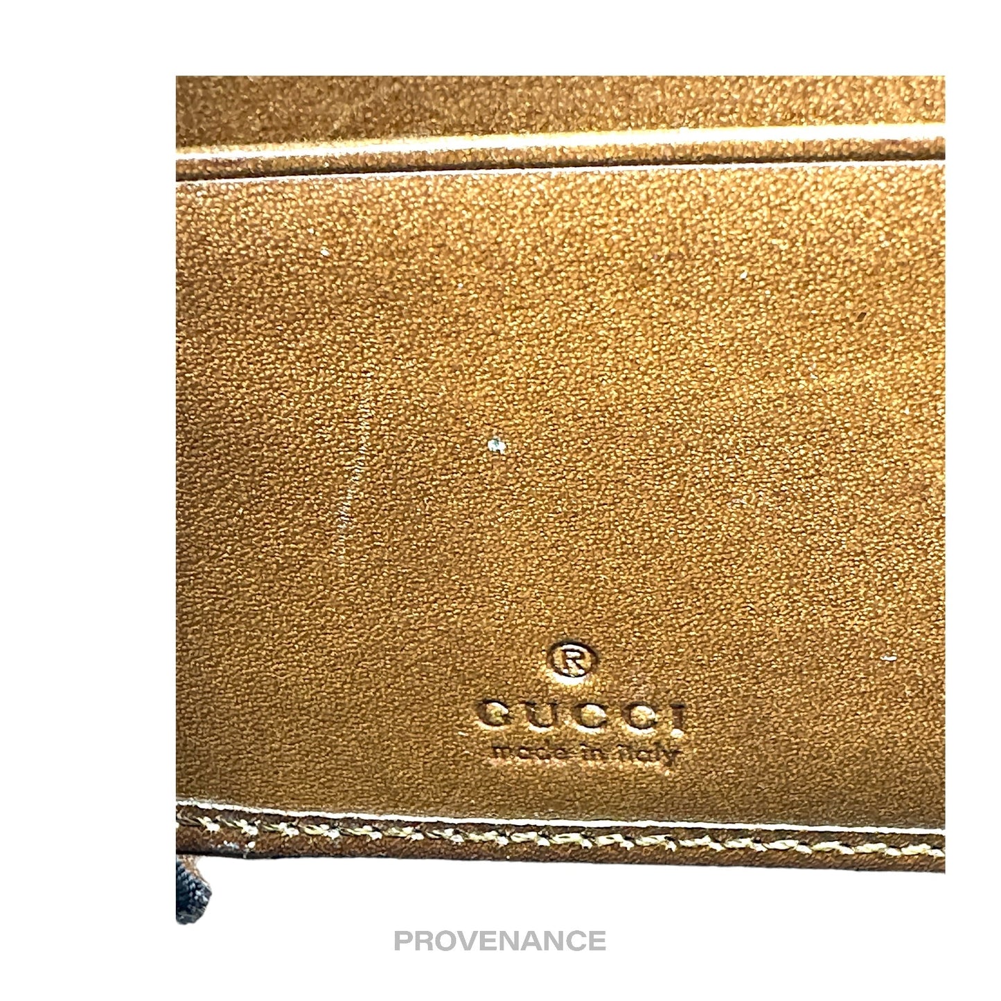 🔴 Gucci Zip Long Wallet - GG Supreme Brown