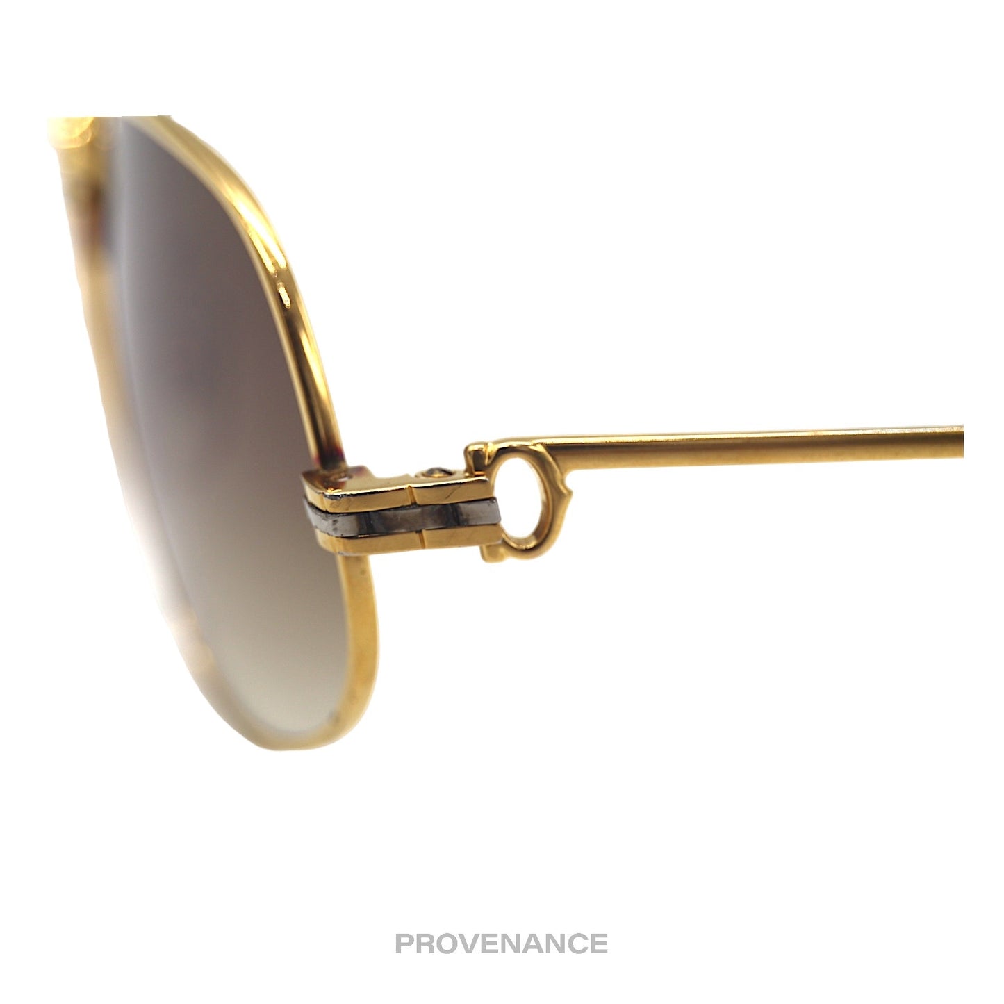 🔴 Cartier Panthere MM Sunglasses - Gold Brown 56