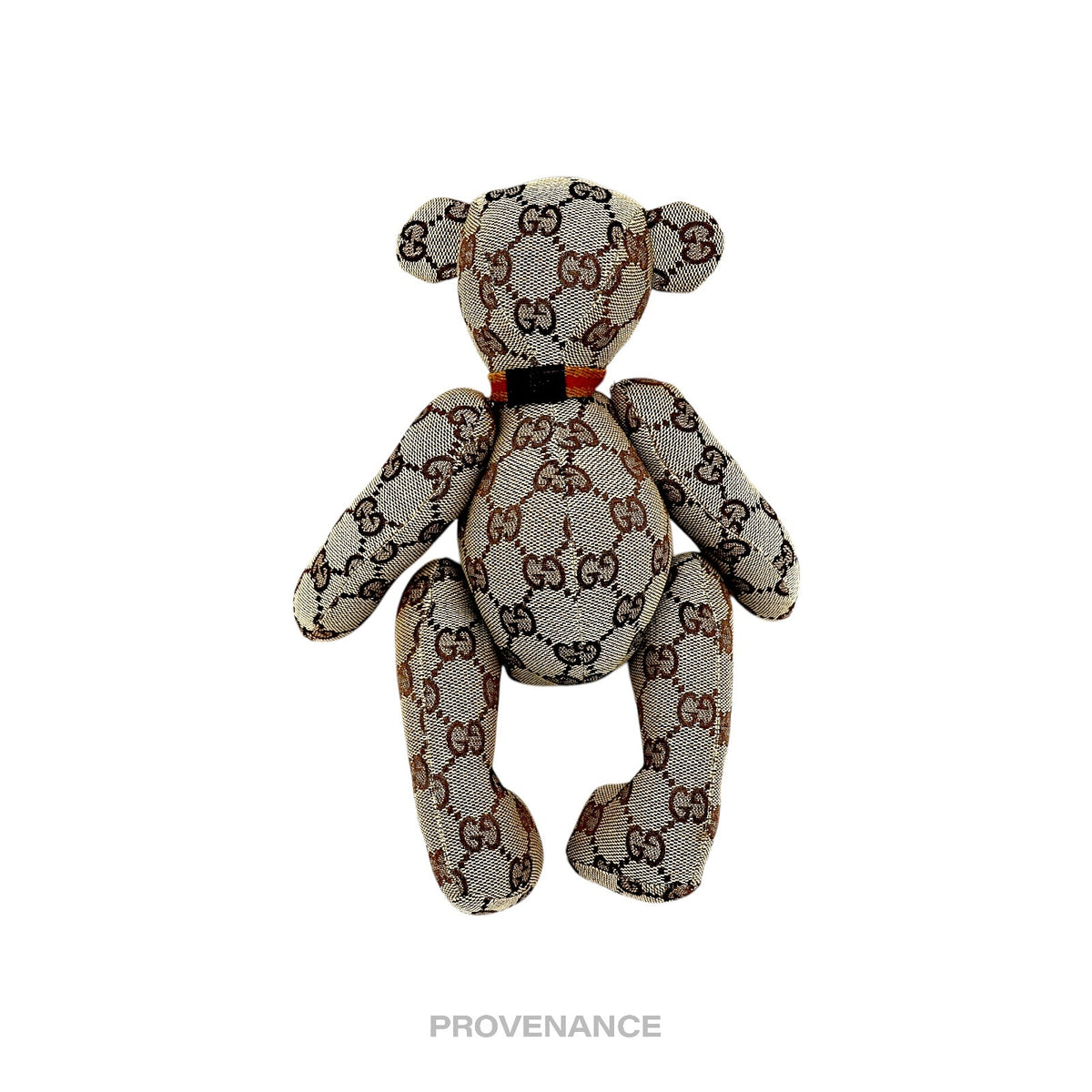 🔴 Gucci Teddy Bear - GG Canvas Tan