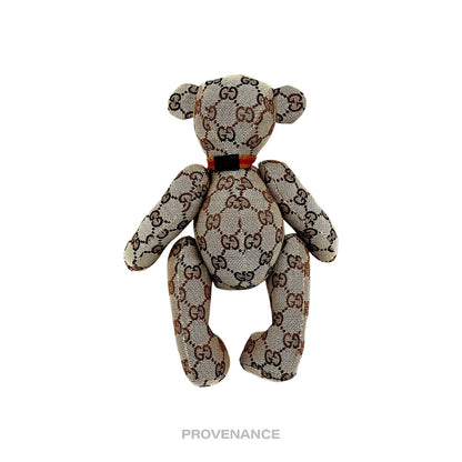 🔴 Gucci Teddy Bear - GG Canvas Tan