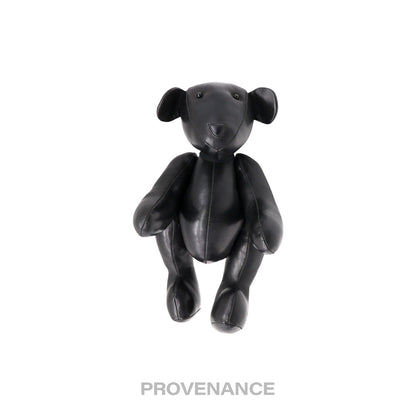 🔴 Gucci Teddy Bear - Black Calfskin Leather
