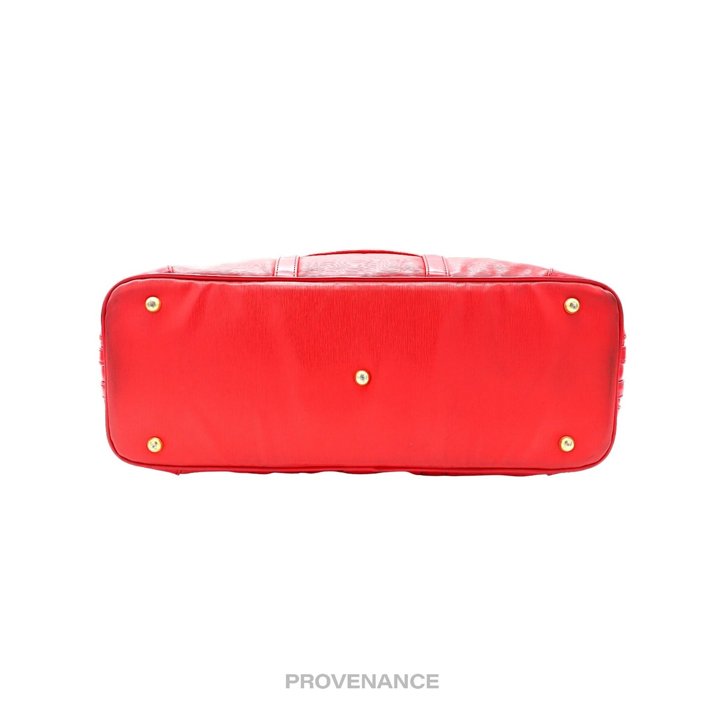 🔴 Balenciaga X Dunlop Clamshell Travel Bag - Red