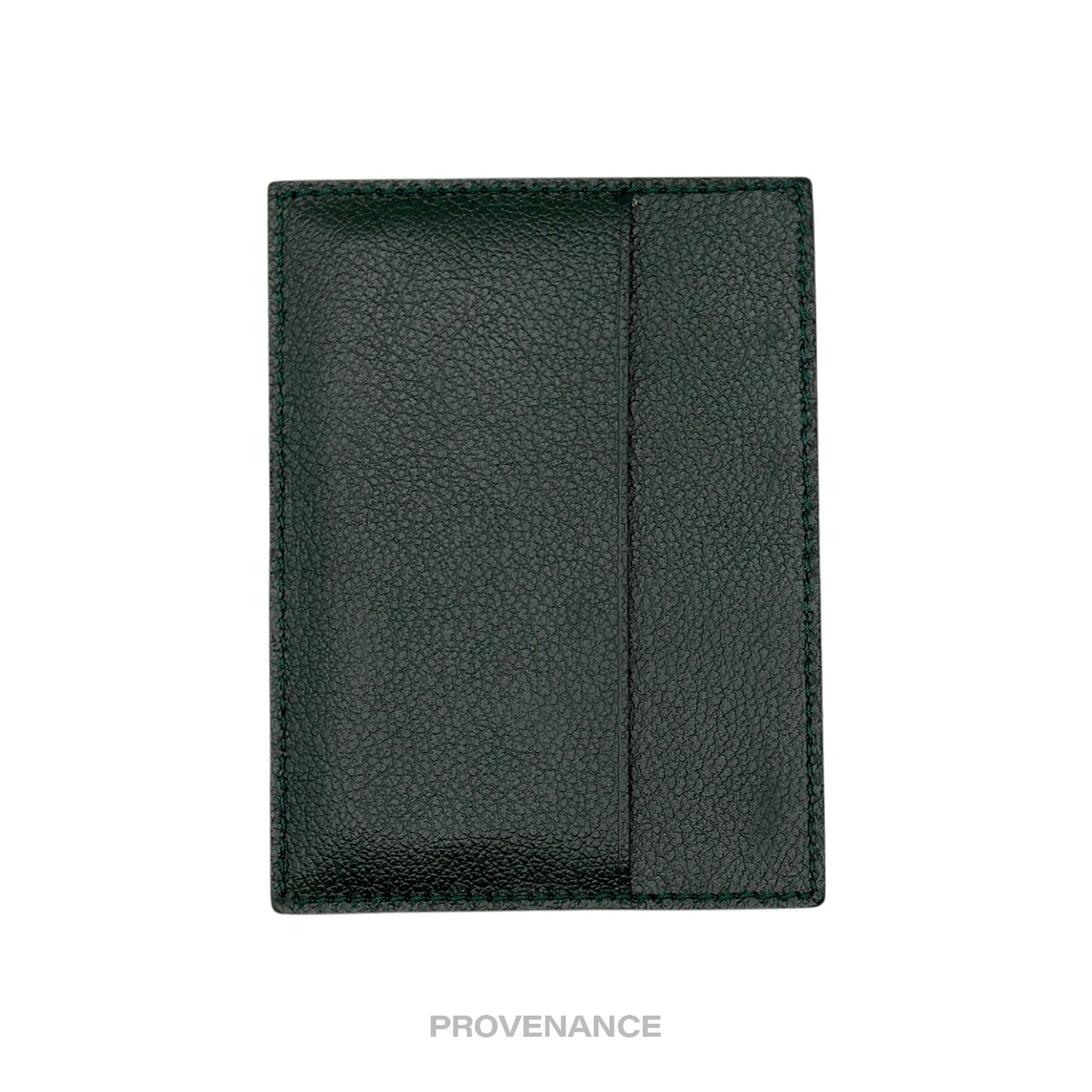 🔴 Rolex Card Holder Wallet - Green Leather