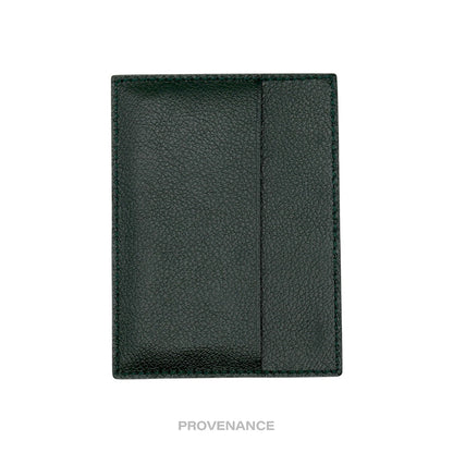 🔴 Rolex Card Holder Wallet - Green Leather