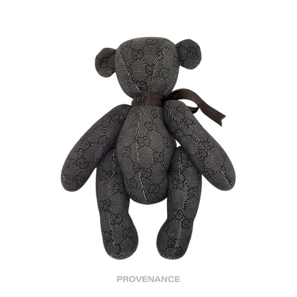 🔴 Gucci Teddy Bear - Charcoal GG Canvas