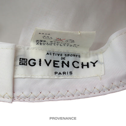 🔴 Givenchy 4G Asymmetric Bucket Hat - Red White Patchwork