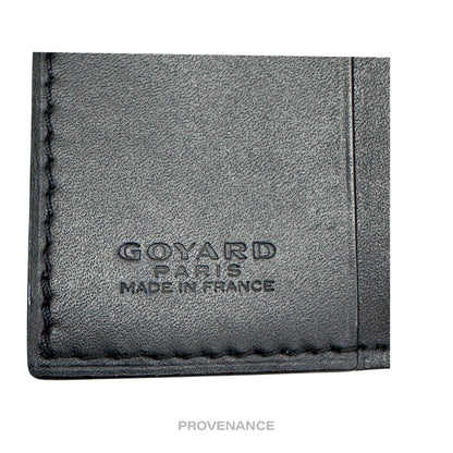 🔴 Goyard 6 Key Case Wallet - Black Goyardine