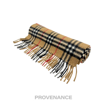 🔴 Burberry Scarf - Nova Check Cashmere