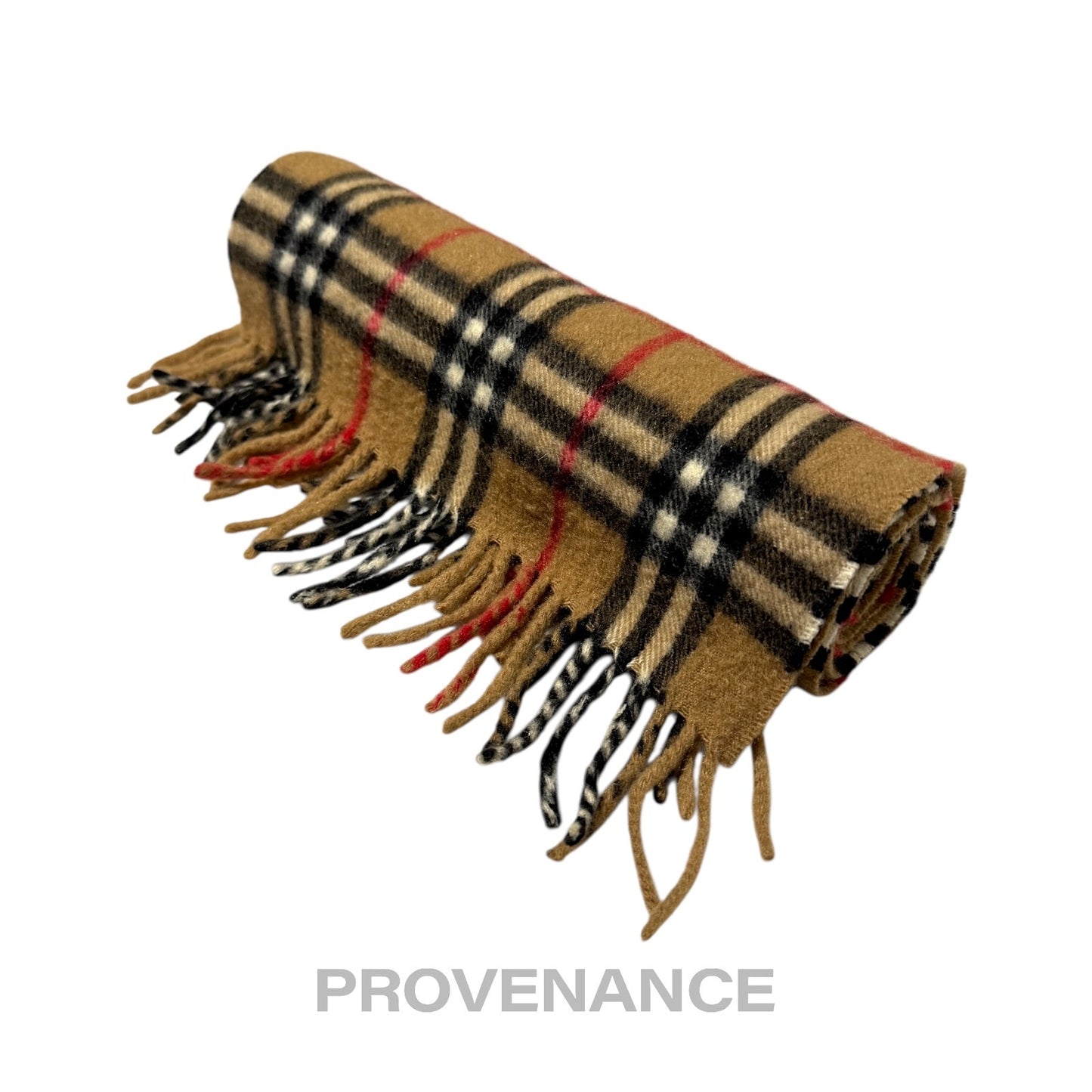 🔴 Vintage Burberrys Scarf Nova Check 100% PURE CASHMERE