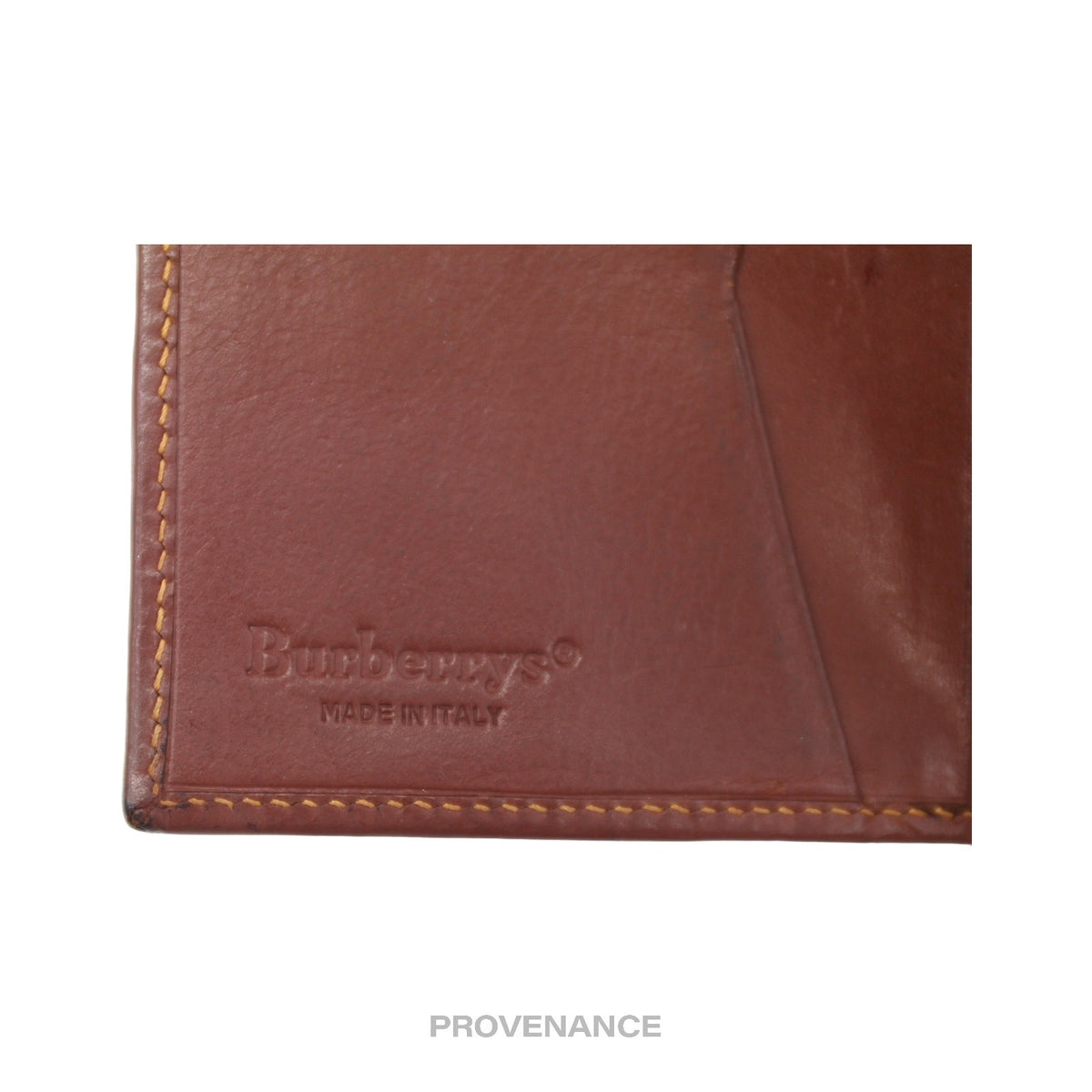 🔴 Burberry Bifold Wallet - Nova Check Brown