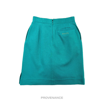 🔴 Balenciaga Sports Women Skirt - Teal S