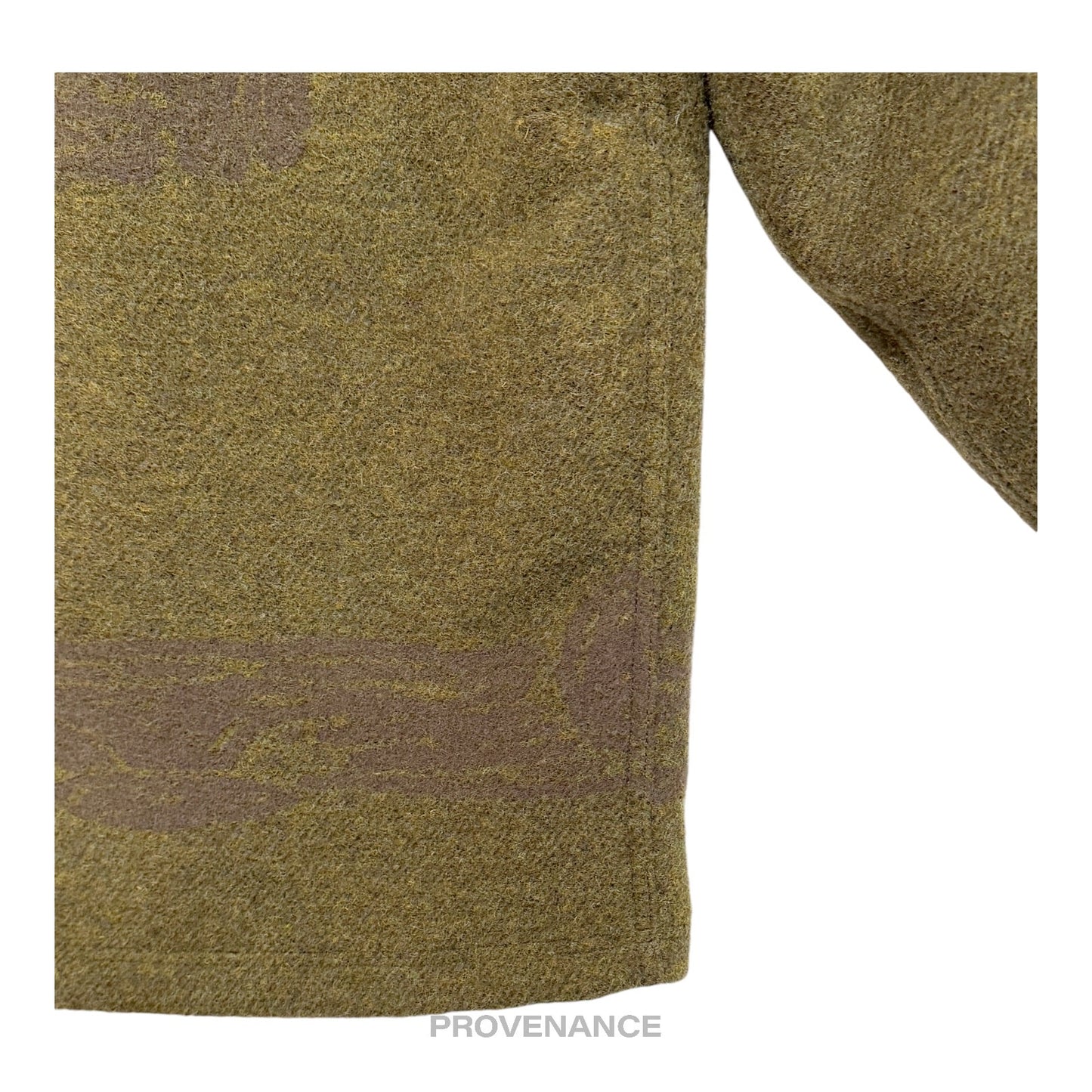 🔴 Filson Wool Jac-Shirt Jacquard CCC - Olive XS