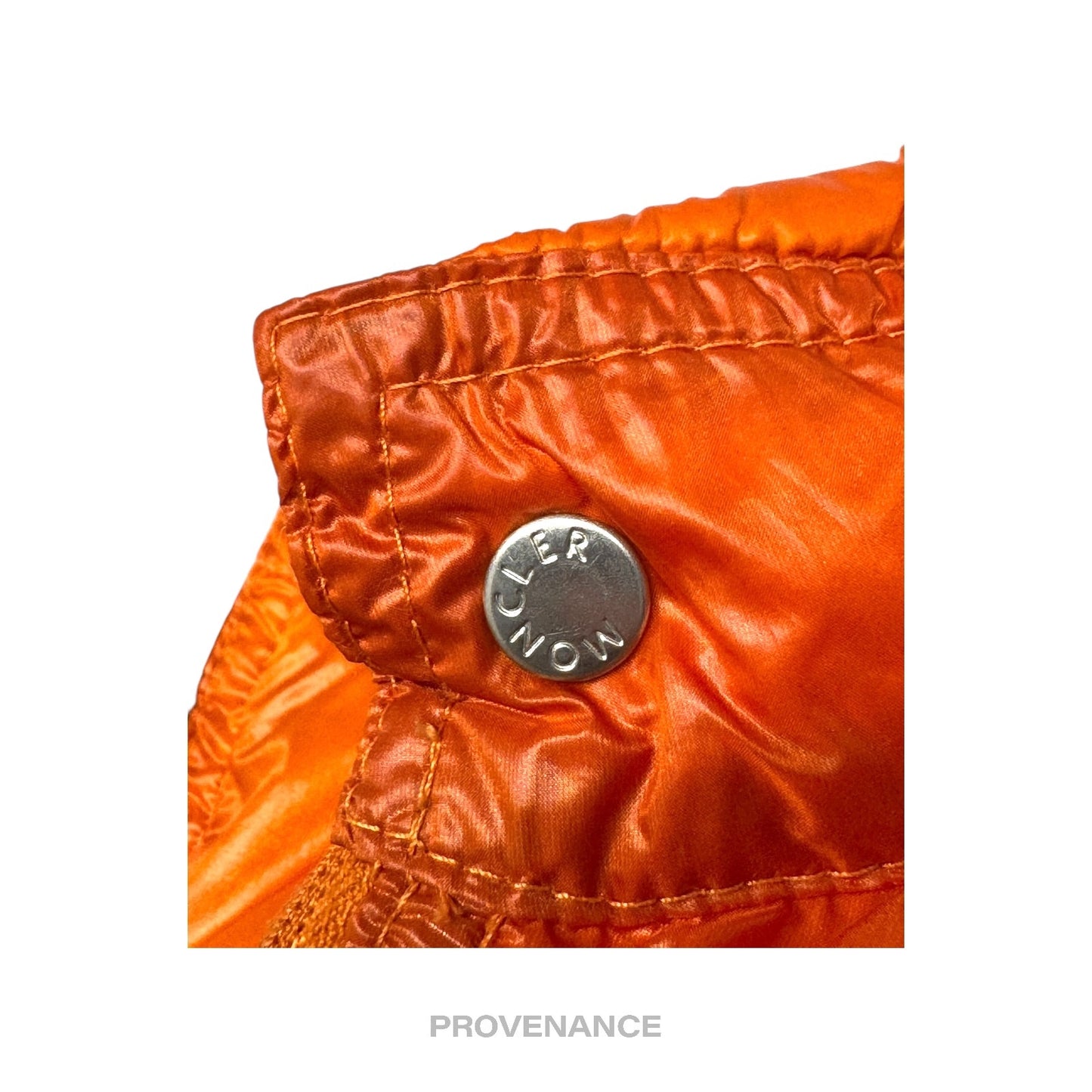 🔴 Moncler Gui Down Vest - Orange 2 M