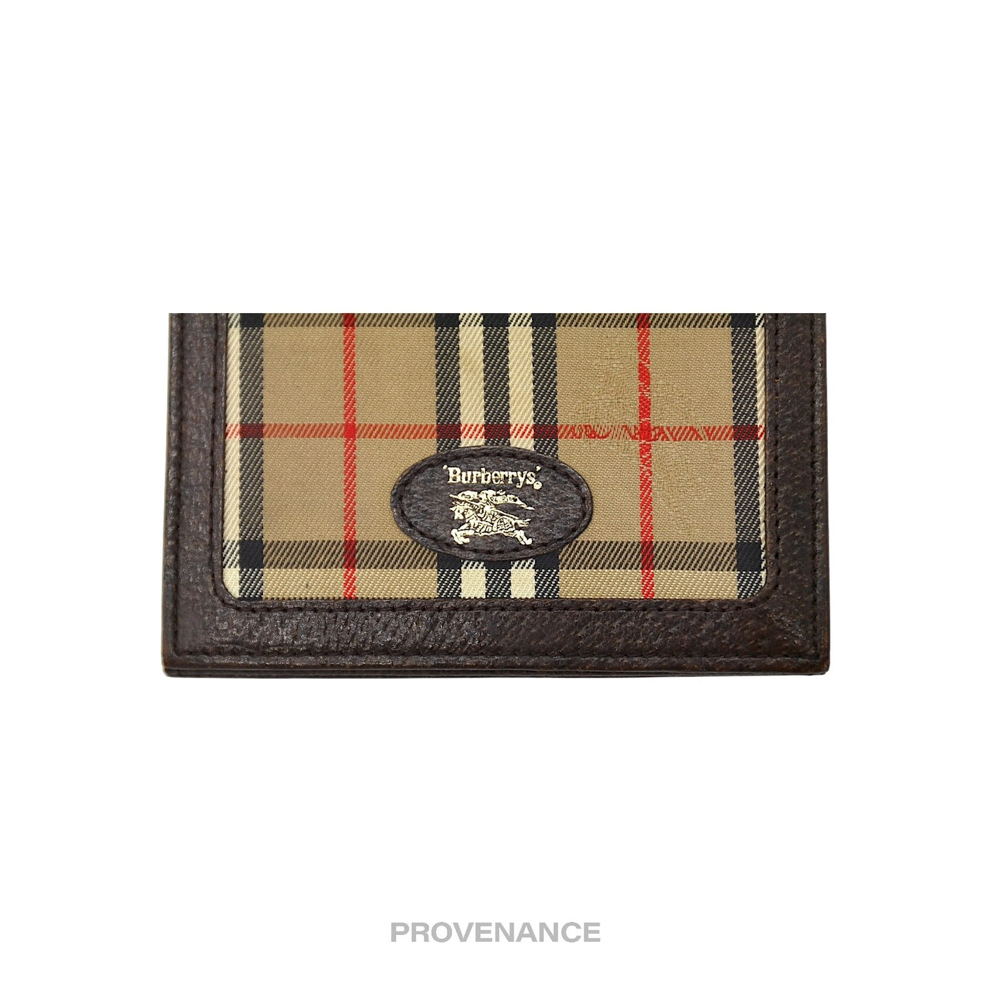 🔴 Burberry ID Card Wallet - Nova Check