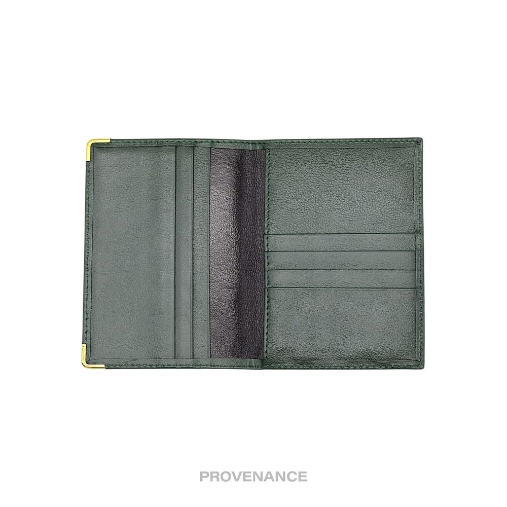 🔴 Rolex Crown Passport Wallet - Forest Green Leather R