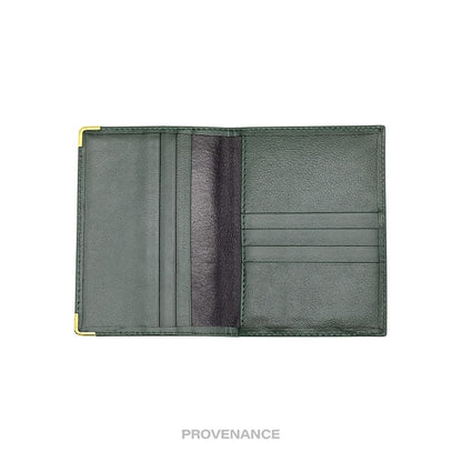 🔴 Rolex Crown Passport Wallet - Forest Green Leather R