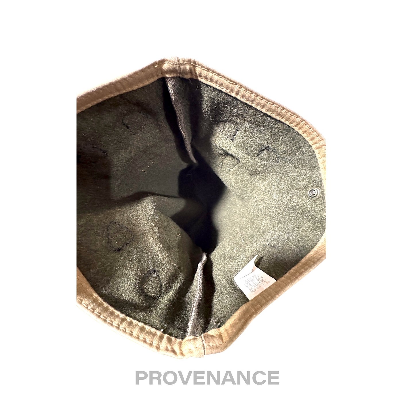 🔴 Filson Tin Cloth & Mackinaw Wool Tote Bag Tan Olive