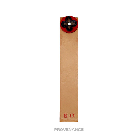 🔴 Louis Vuitton Bookmark - Monogram Flower VVN/RED