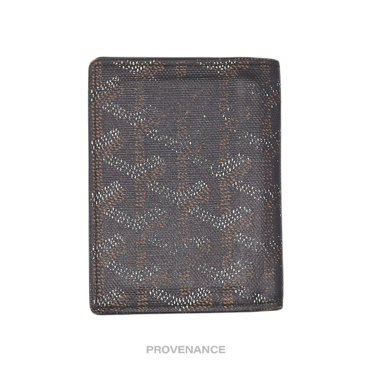 🔴 Goyard Saint-Marc Card Holder Wallet - Black Goyardine