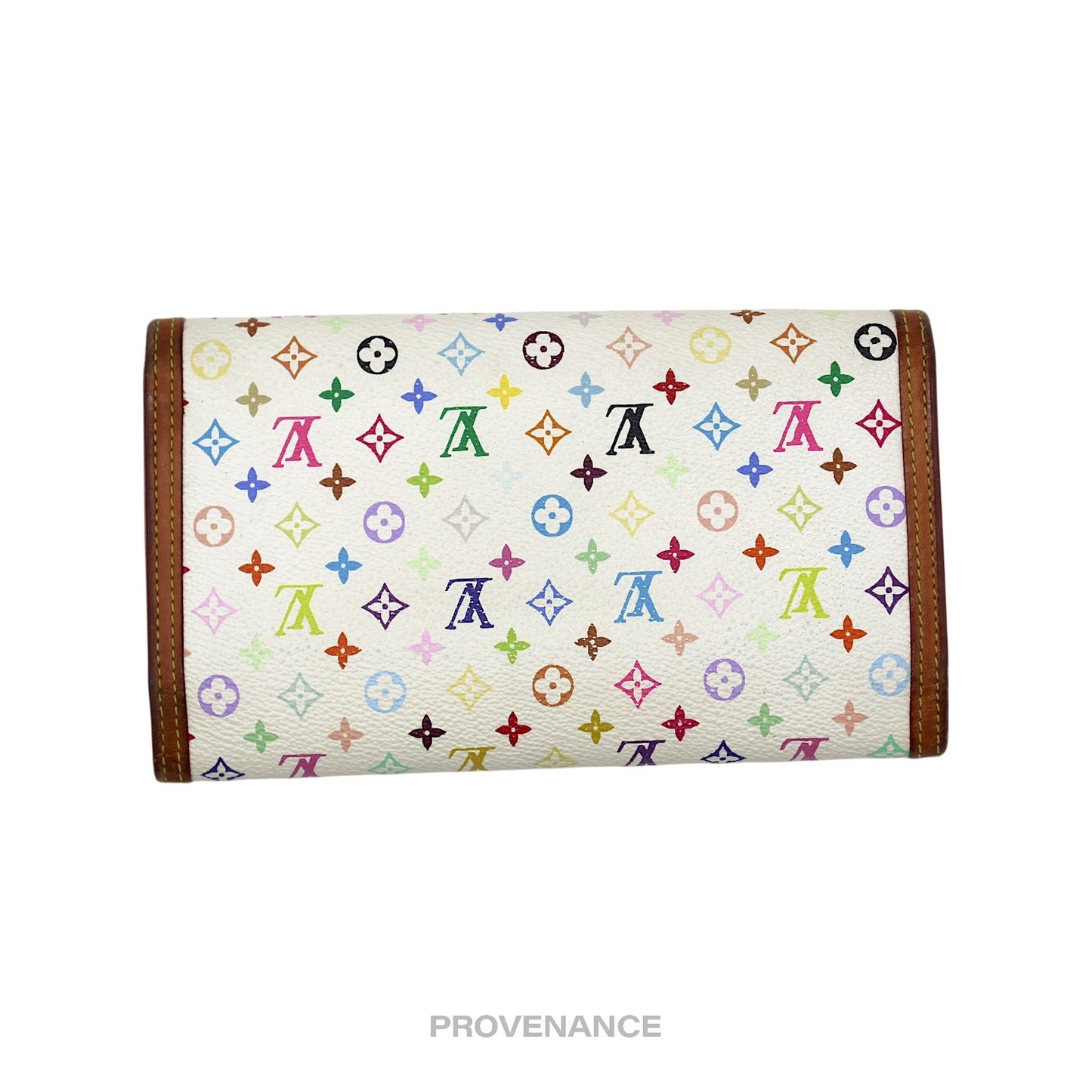 🔴 Louis Vuitton International Wallet - Monogram Multicolore