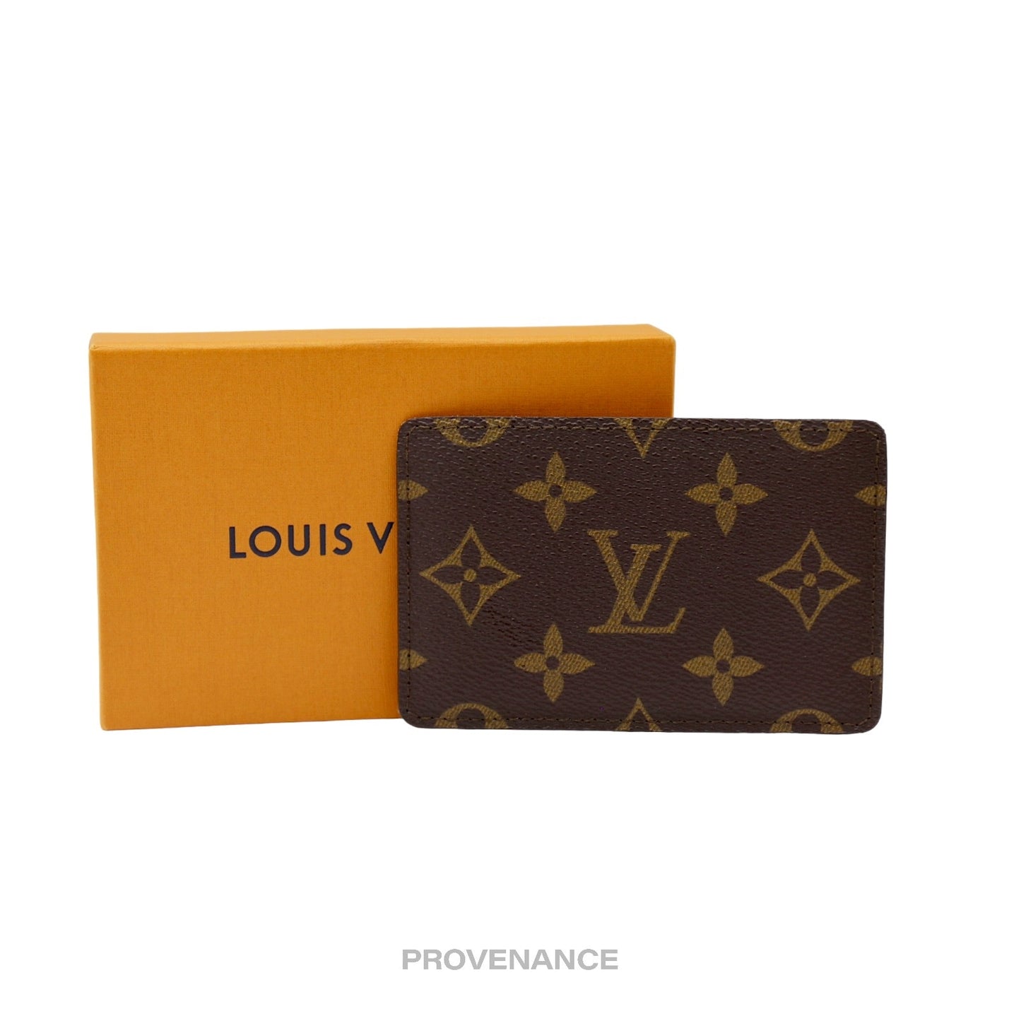 🔴 Louis Vuitton Card Holder Wallet - "MALLETIER" Monogram