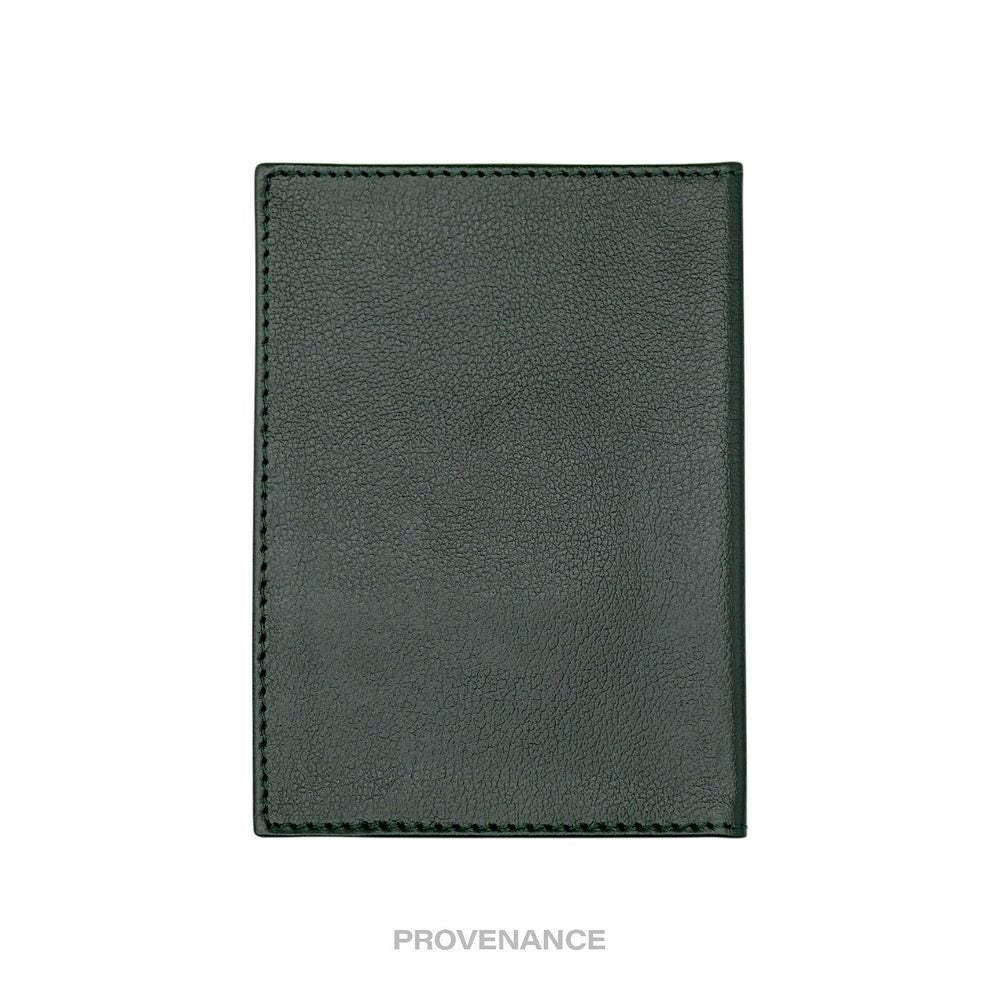 🔴 Rolex Crown Passport Wallet - Forest Green Leather
