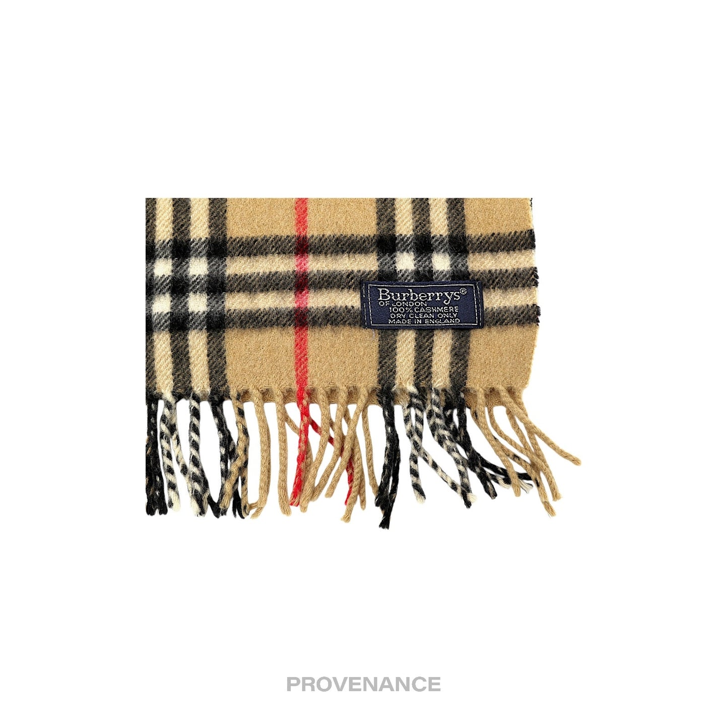 🔴 Burberry Scarf - "Burberrys" Nova Check Cashmere