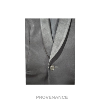 🔴 Saint Laurent Paris SLP Destroyed Tuxedo Dinner Jacket 44