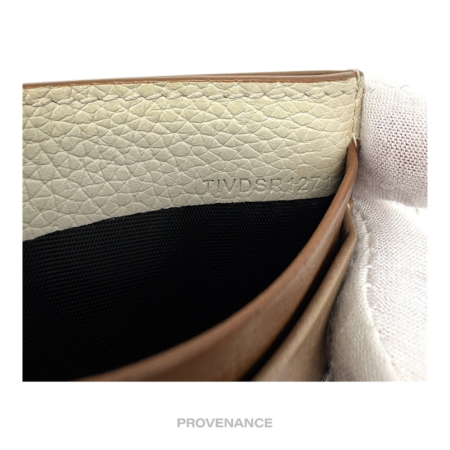 🔴 Burberry Card Wallet - TB Monogram Patchwork Leather
