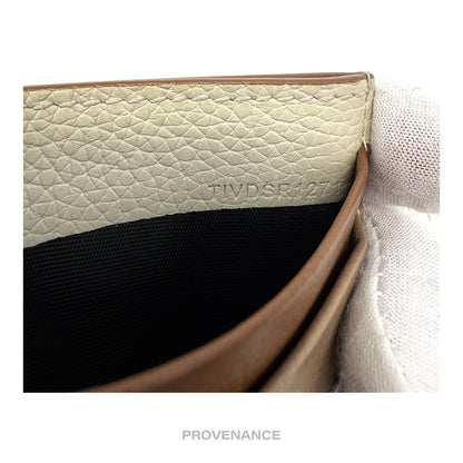 🔴 Burberry Card Wallet - TB Monogram Patchwork Leather