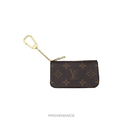 🔴 Louis Vuitton Key Pouch Cles - Monogram