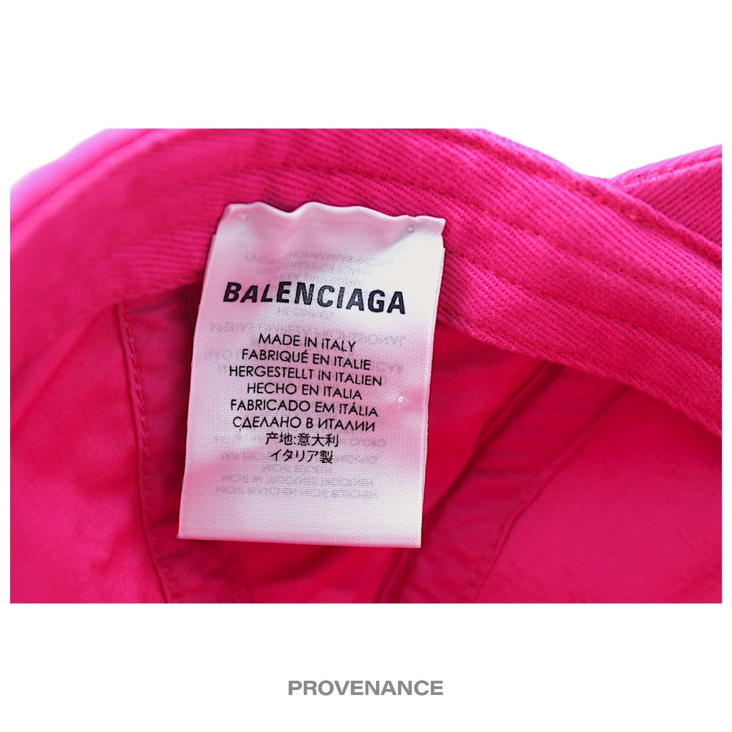 🔴 Balenciaga WFP World Food Programme Cap - Pink