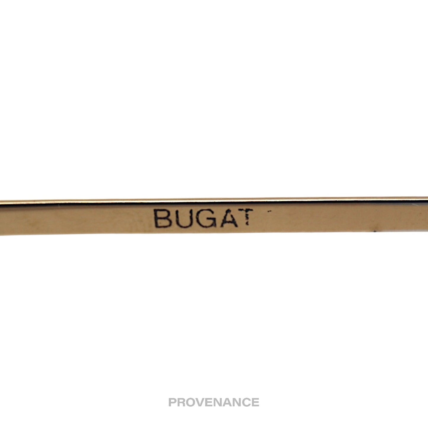 🔴 Bugatti Vintage 64319 Sunglasses - Gold/Green