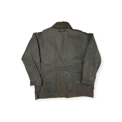 🔴 Filson Oil Tin Cloth Hunting Jacket 462 USA Vintage XL 46