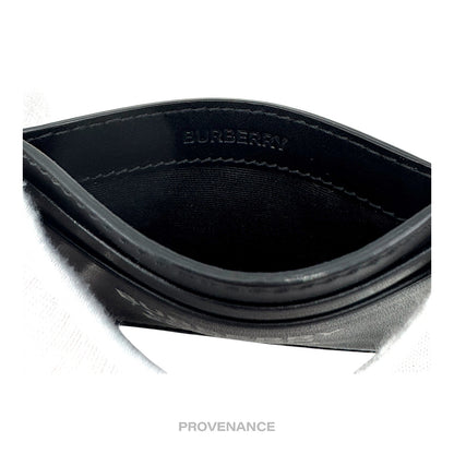 🔴 BURBERRY LONDON ENGLAND Card Holder Wallet - Black