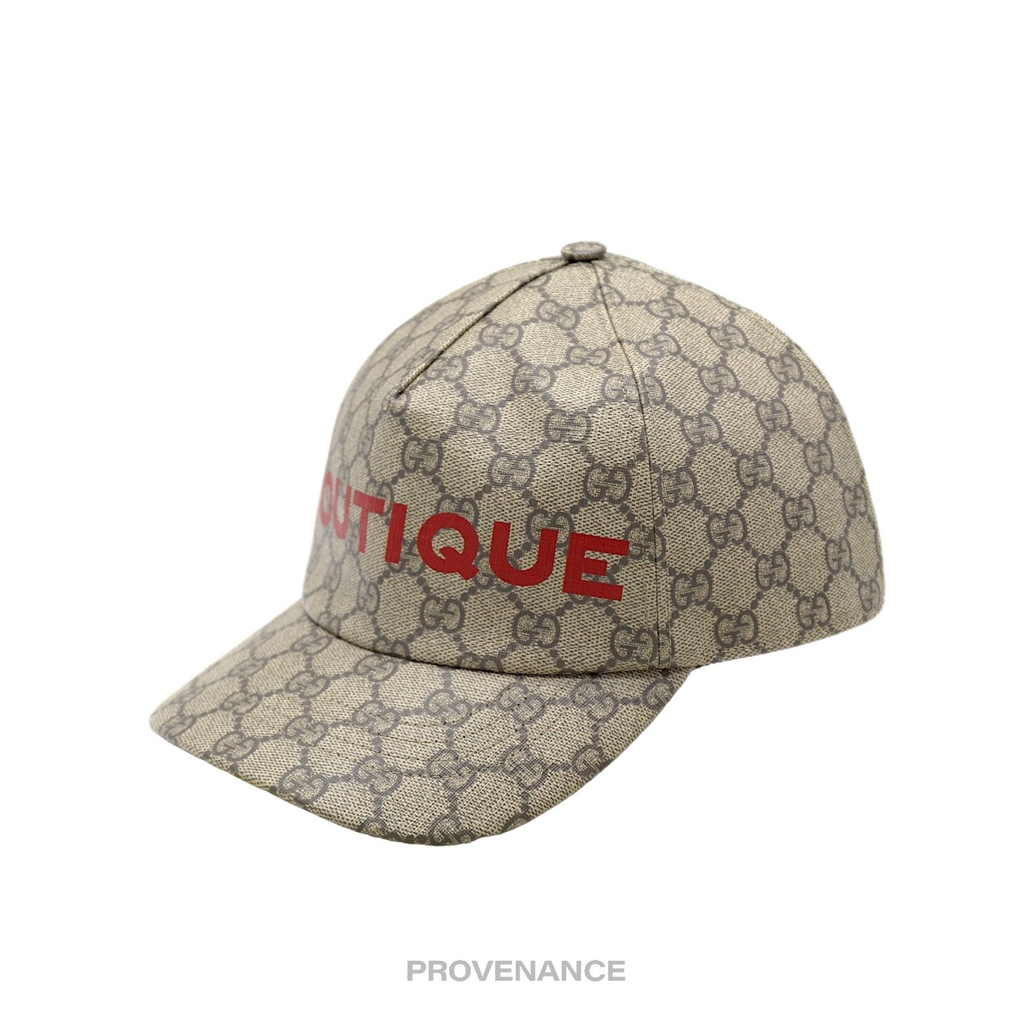 🔴 Gucci GG Supreme BOUTIQUE Cap - Monogram GG Canvas