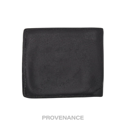 🔴 Gucci GG Marmont Bifold Wallet - Black Leather