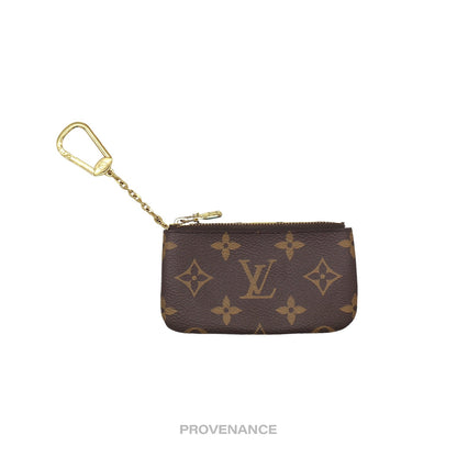 🔴 Louis Vuitton Key Pouch Cles -  Monogram