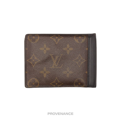 🔴 Louis Vuitton Mindoro Bifold Wallet - Monogram Macassar